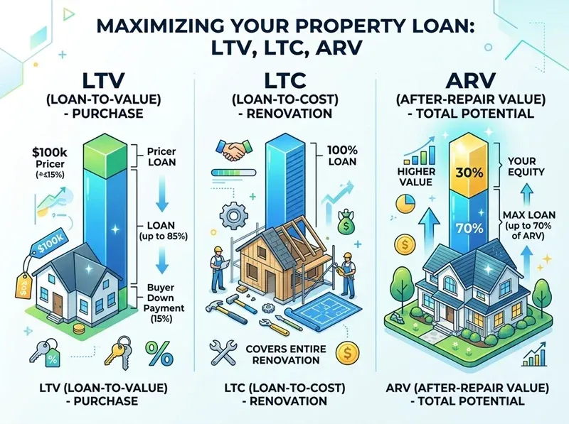 understanding ltv, ltc, and arv